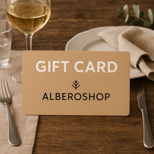 Gift Card Alberoshop – Il regalo perfetto per chi ama la casa e la tavola