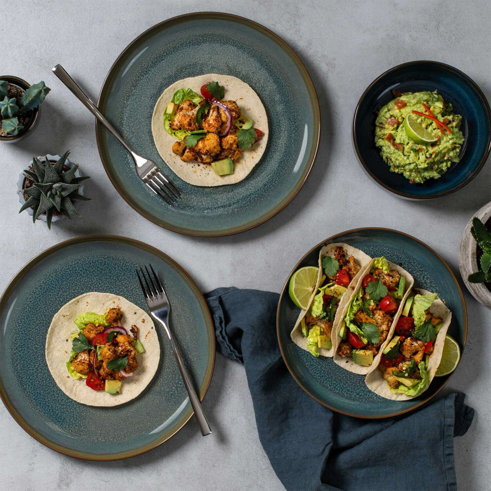 Villeroy & Boch Crafted Denim Servizio Colazione In Porcellana Set 6 Pz