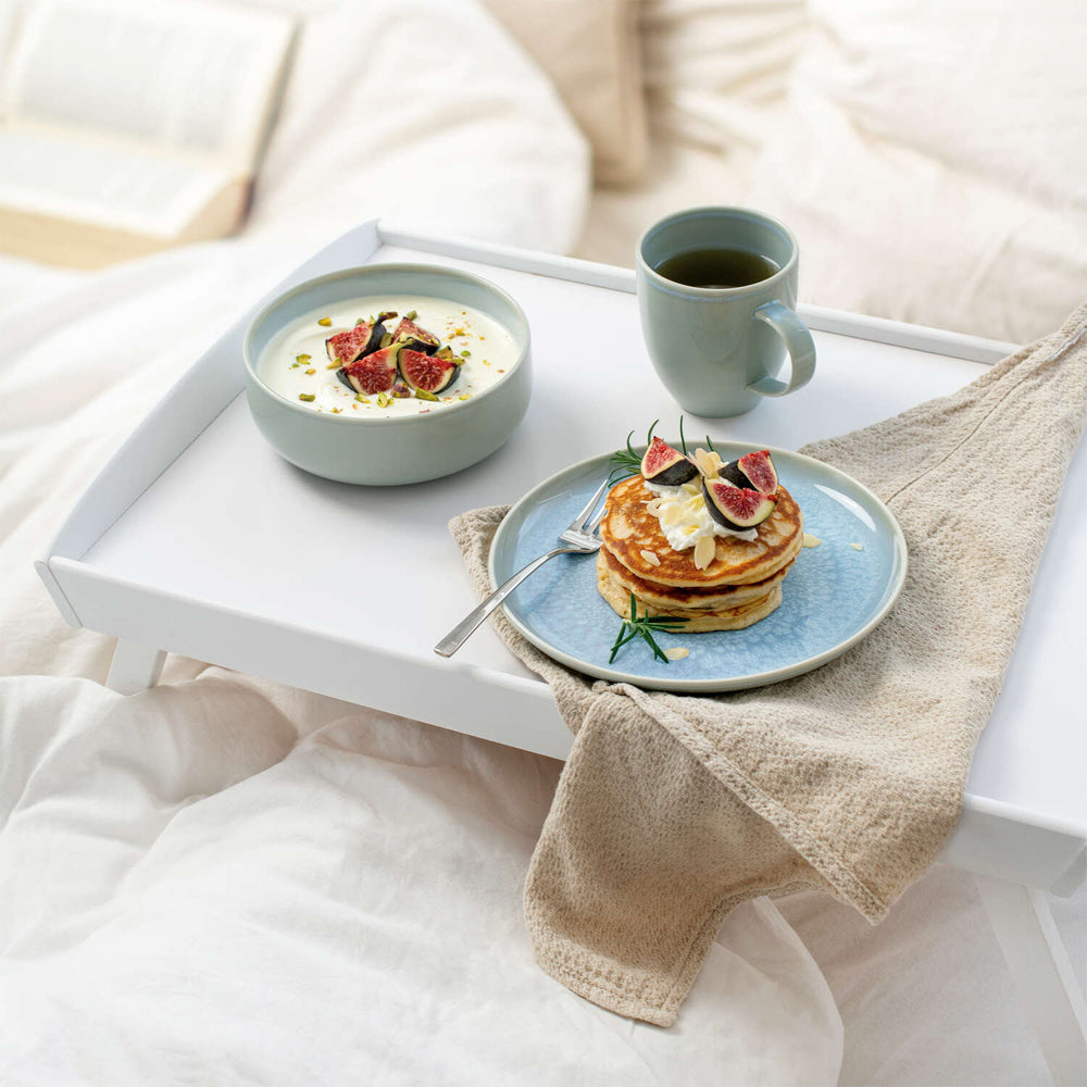 Villeroy & Boch Crafted Blueberry Servizio Colazione In Porcellana Set 6 Pz