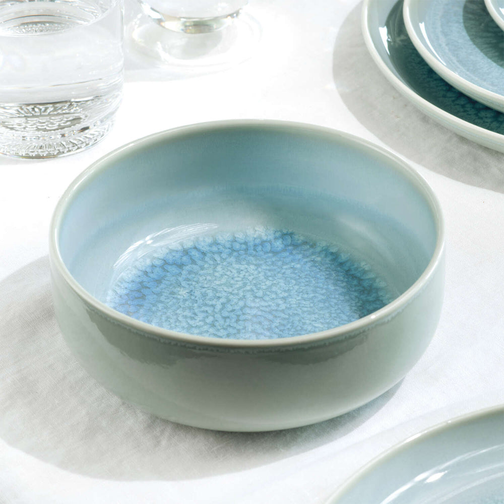 Villeroy & Boch Crafted Blueberry Servizio Colazione In Porcellana Set 6 Pz