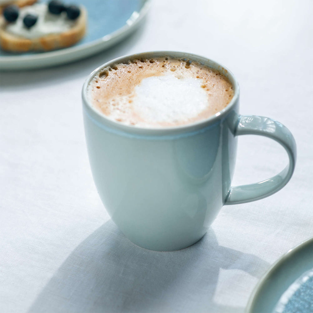 Villeroy & Boch Crafted Blueberry Servizio Colazione In Porcellana Set 6 Pz