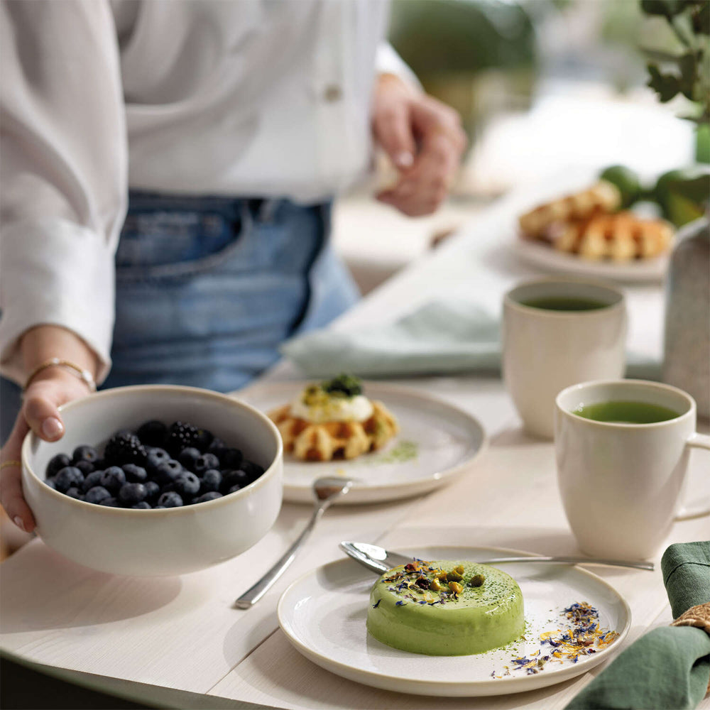 Villeroy & Boch Crafted Cotton Servizio Colazione In Porcellana Set 6 Pz
