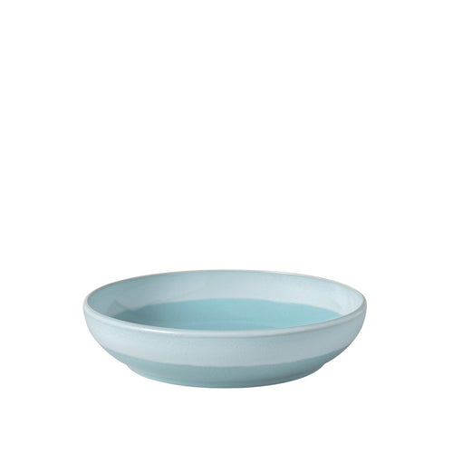 65 cl - Villeroy & Boch Perlemor Aqua Piatto Pasta In Porcellana Premium - Set 6 Pz