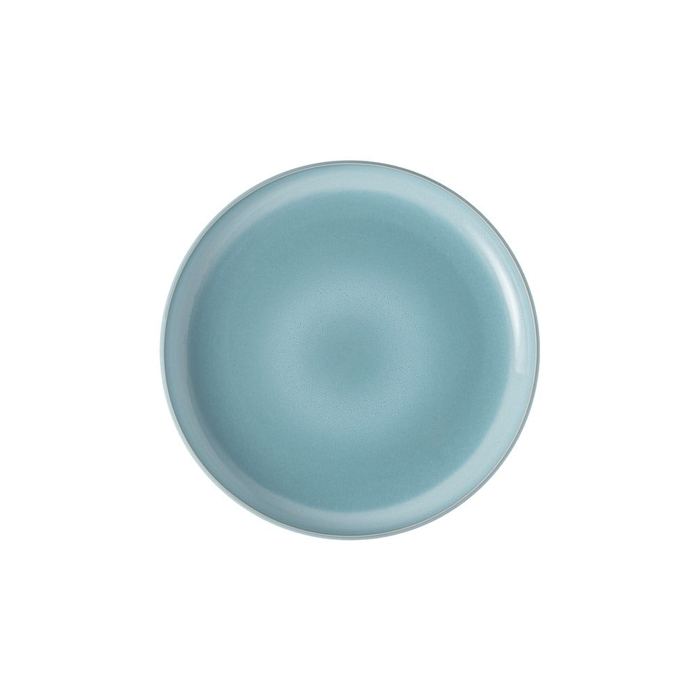23.8 cm - Villeroy & Boch Perlemor Aqua Piatto Dessert In Porcellana Premium - Set 6 Pz
