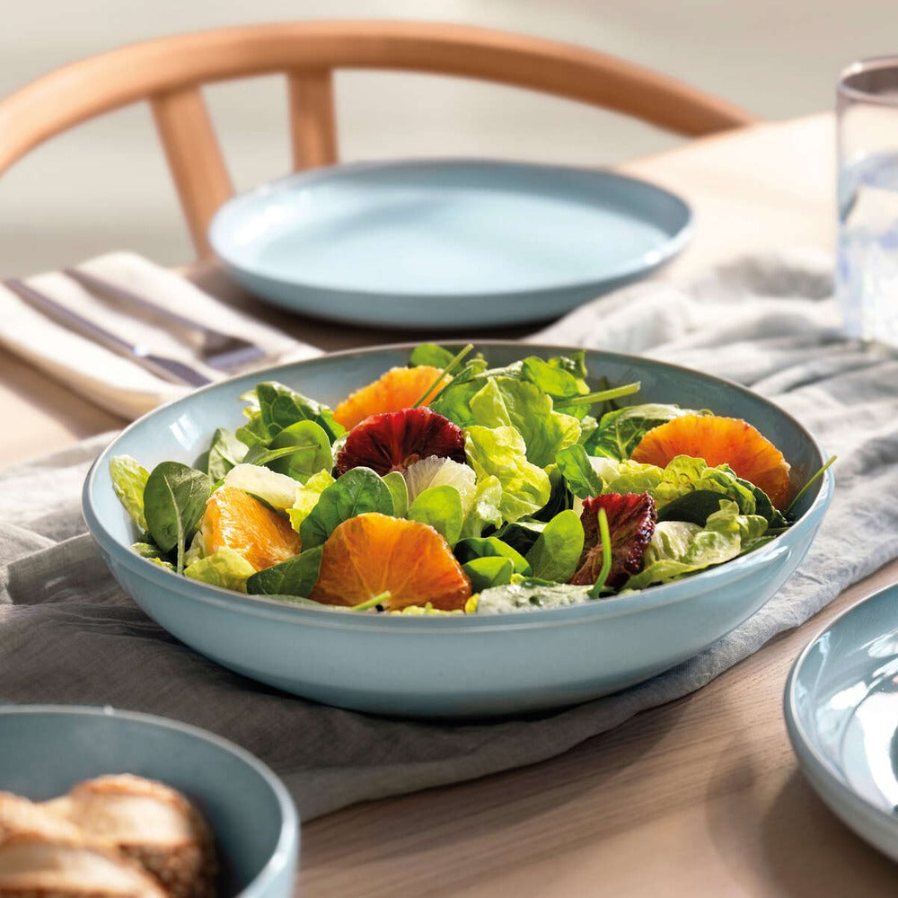 120 cl - Villeroy & Boch Perlemor Aqua Insalatiera In Porcellana Premium