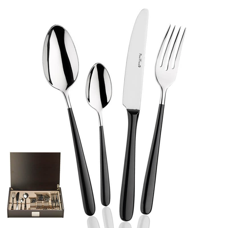Bramante Servizio Posate In Acciaio Inox Forgiato - Set 24 Pz