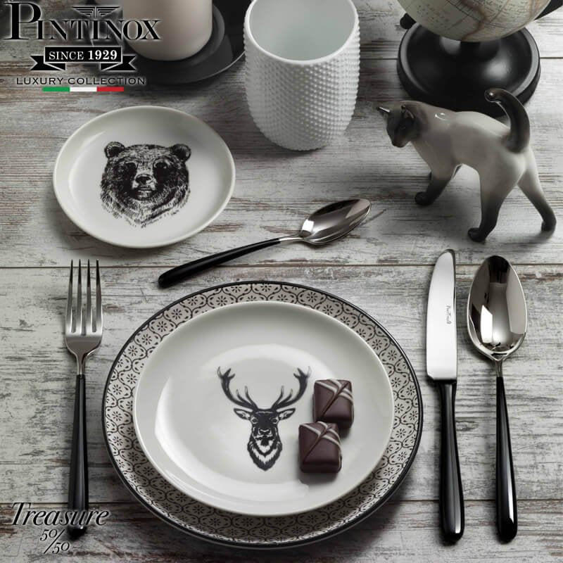 Bramante Servizio Posate In Acciaio Inox Forgiato - Set 24 Pz