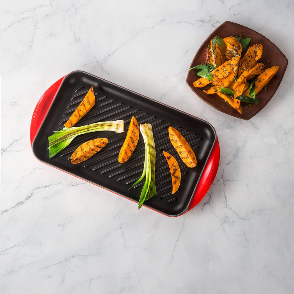 40x25 cm - Le Creuset Grill Grill Rettangolare Extralarge In Ghisa