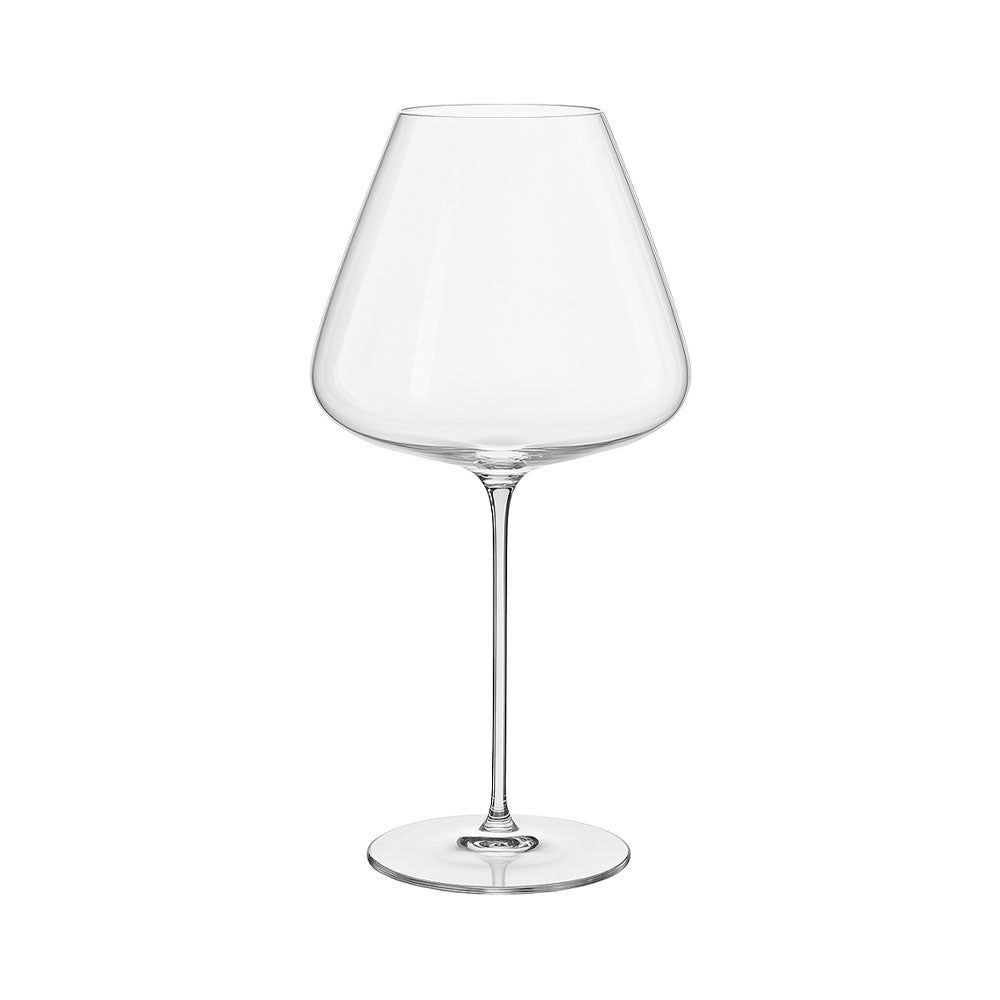 77 cl - Essentia Plume Calice Vino Rosso Gran Rosso In Vetro Set 2 Pz