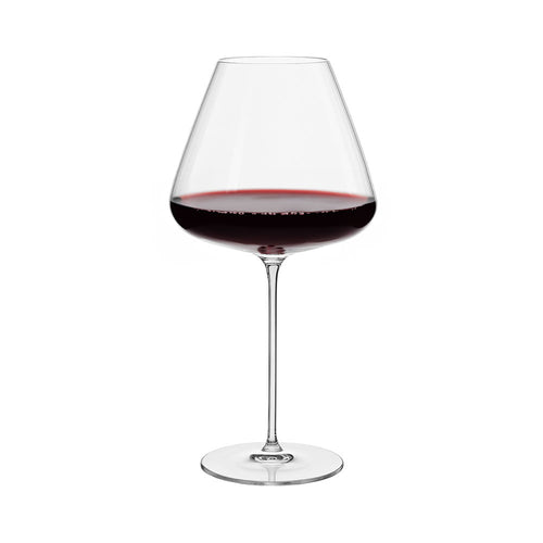 77 cl - Essentia Plume Calice Vino Rosso Gran Rosso In Vetro Set 2 Pz