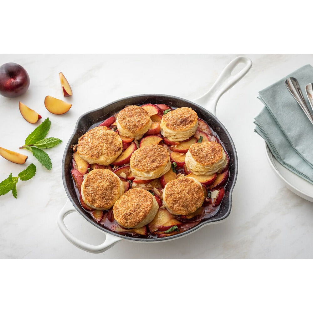 23 cm - Le Creuset Evolution Padella Bassa Doppio Becco In Ghisa Vetrificata