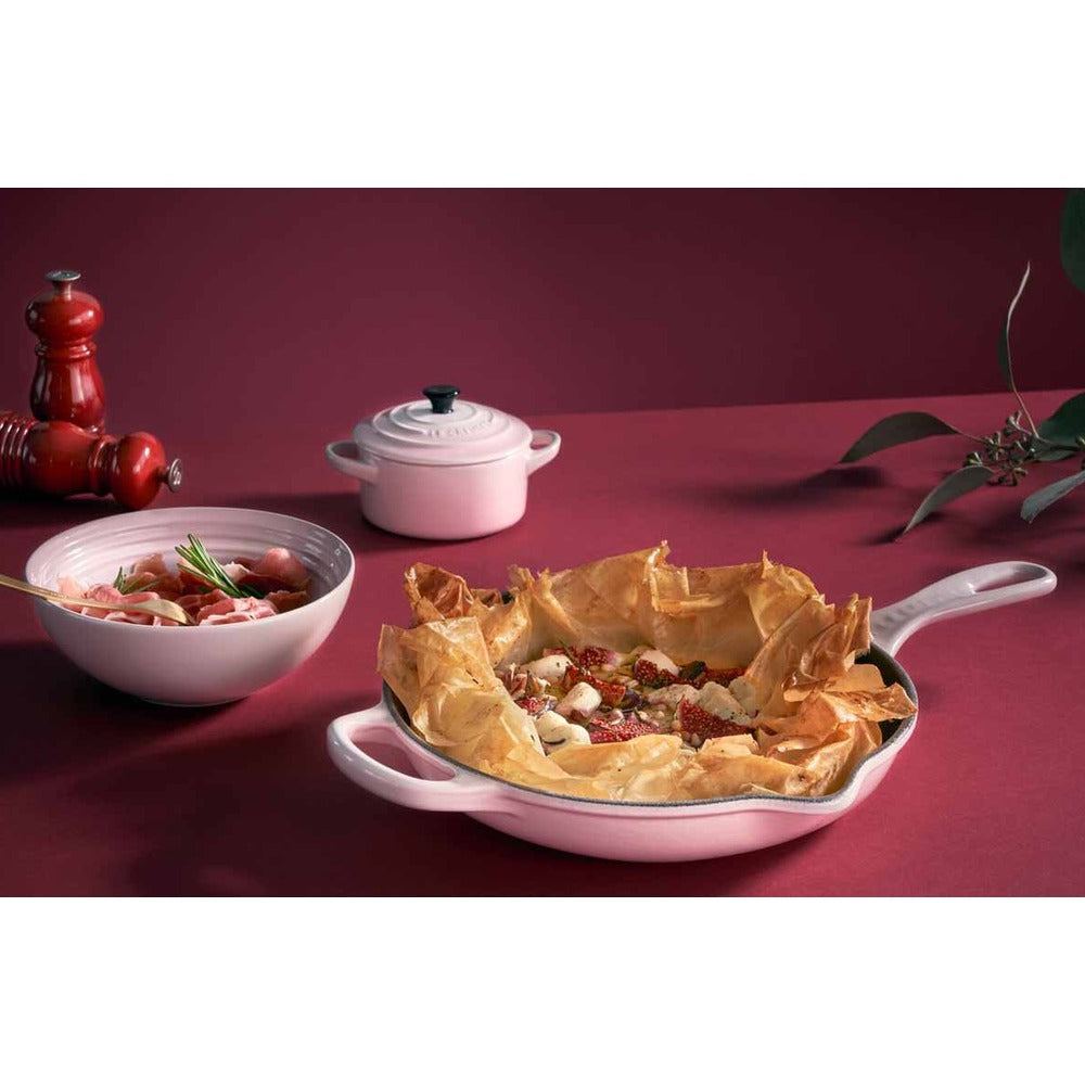 23 cm - Le Creuset Evolution Padella Bassa Doppio Becco In Ghisa Vetrificata