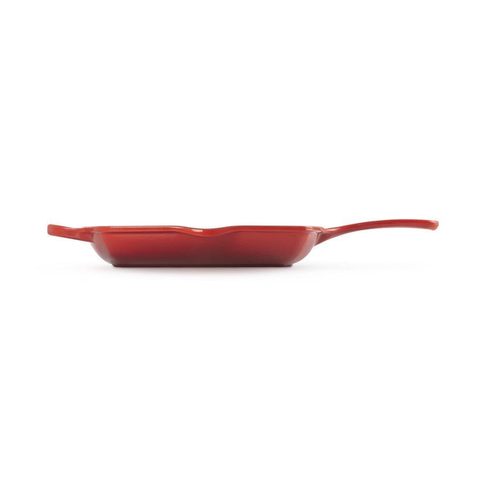 26 cm - Le Creuset Evolution Skillet Bistecchiera Quadrata In Ghisa Vetrificata