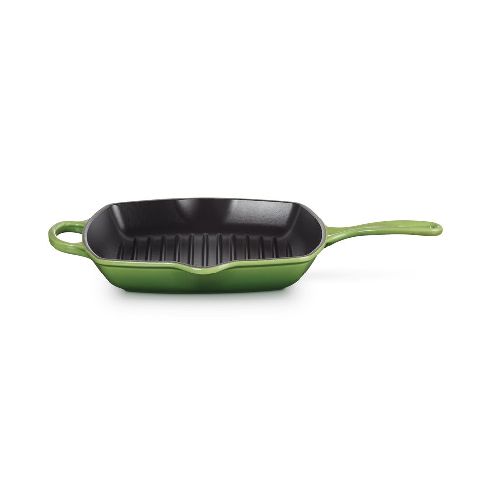 26 cm - Le Creuset Evolution Skillet Bistecchiera Quadrata In Ghisa Vetrificata