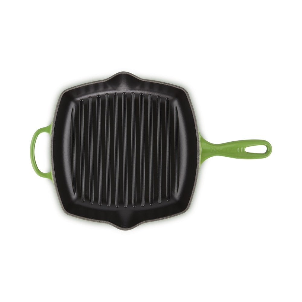 26 cm - Le Creuset Evolution Skillet Bistecchiera Quadrata In Ghisa Vetrificata