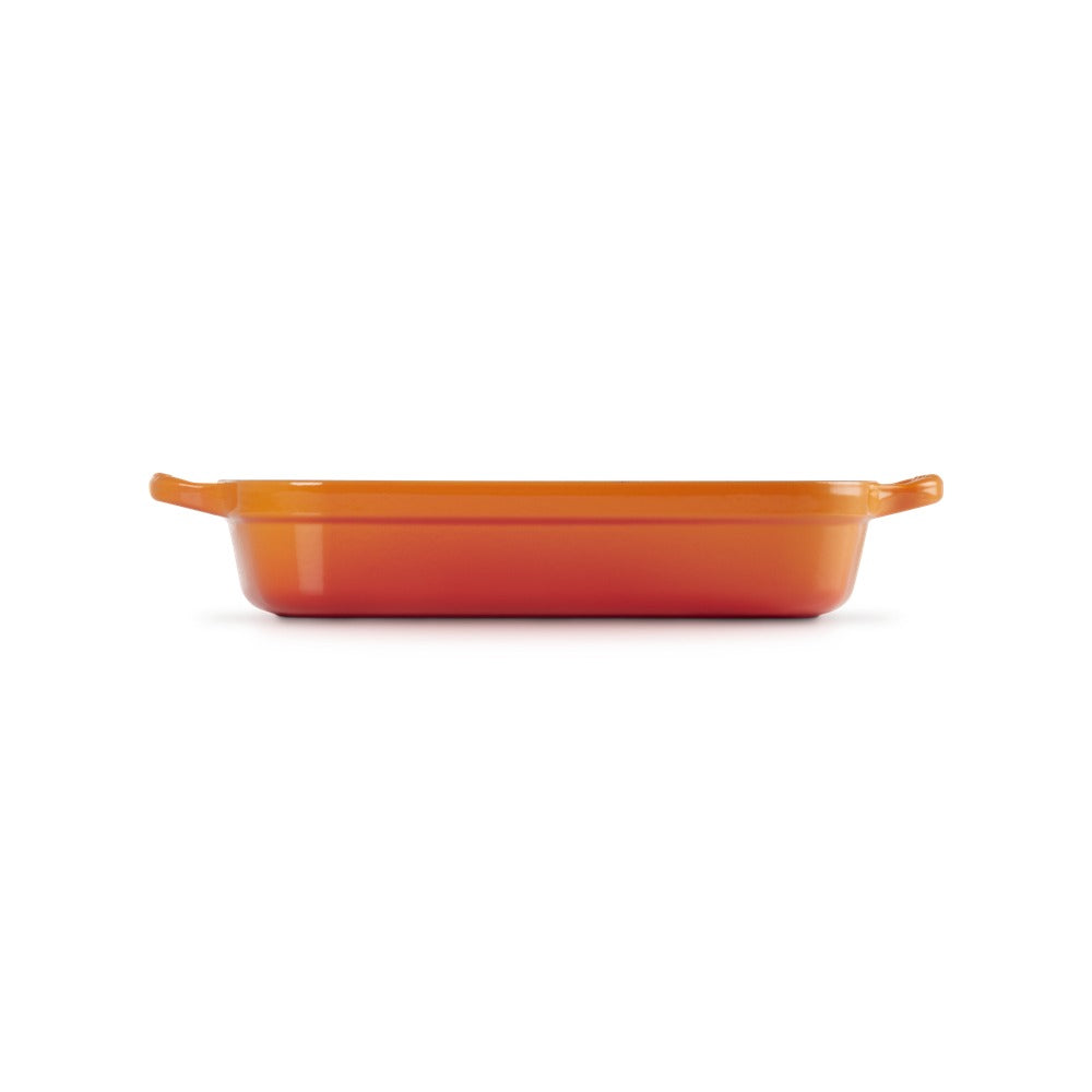 37x29 cm - Le Creuset Evolution Pirofila Rettangolare In Ghisa Vetrificata