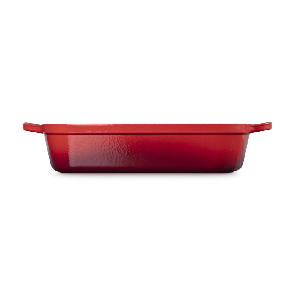 37x29 cm - Le Creuset Evolution Pirofila Rettangolare In Ghisa Vetrificata