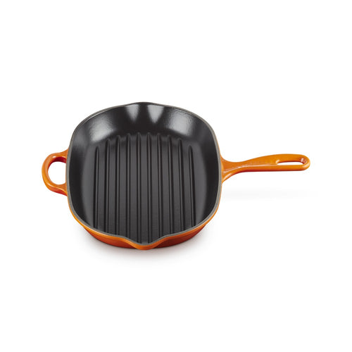 32 cm - Le Creuset Evolution Skillet Bistecchiera Ovale In Ghisa Vetrificata