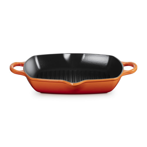 30 cm - Le Creuset Evolution Grill Bistecchiera Quadrato Profondo In Ghisa Vetrificata