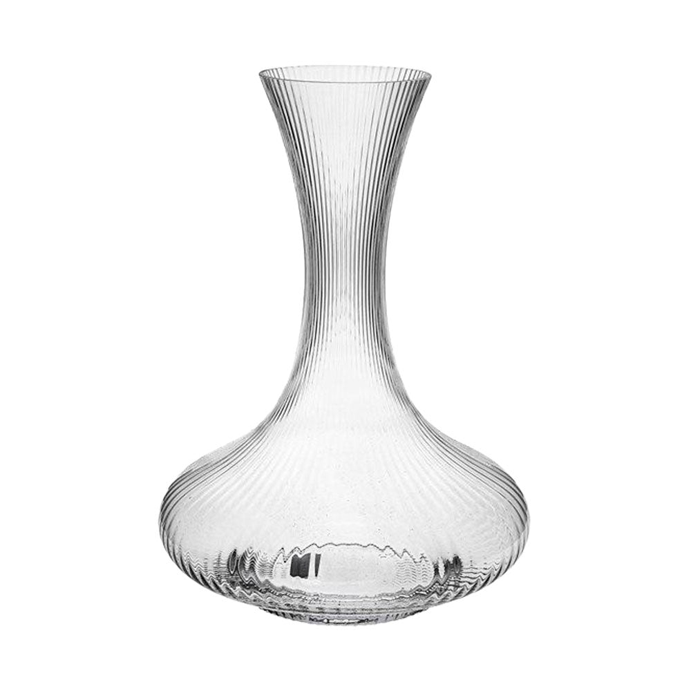 195 cl - ALE Import Decanter Taglio Dritto In Vetro Soffiato