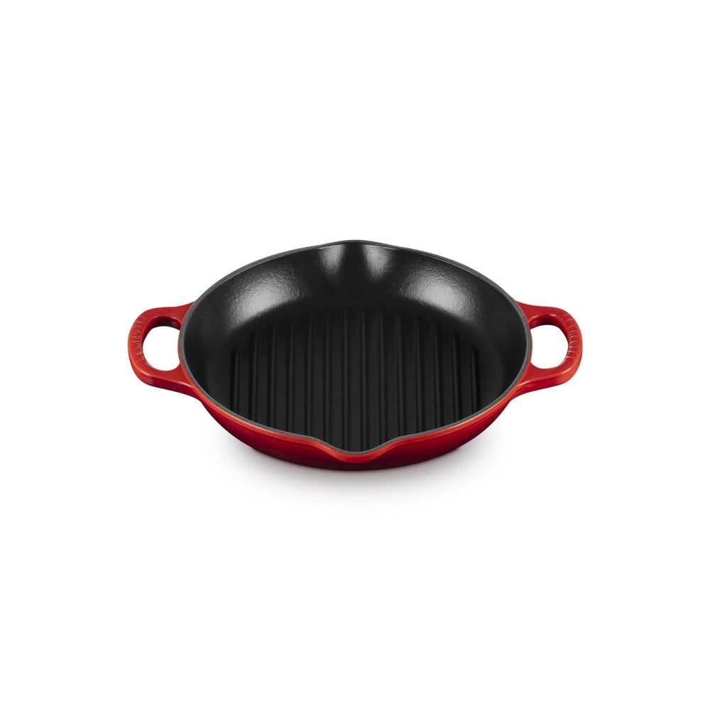 25 cm - Le Creuset Evolution Grill Bistecchiera Quadrato Profondo In Ghisa Vetrificata