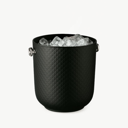 Ø 20 x h 20.5 cm - Mc Ristorazione Diamante Secchiello Champagne In Propilene