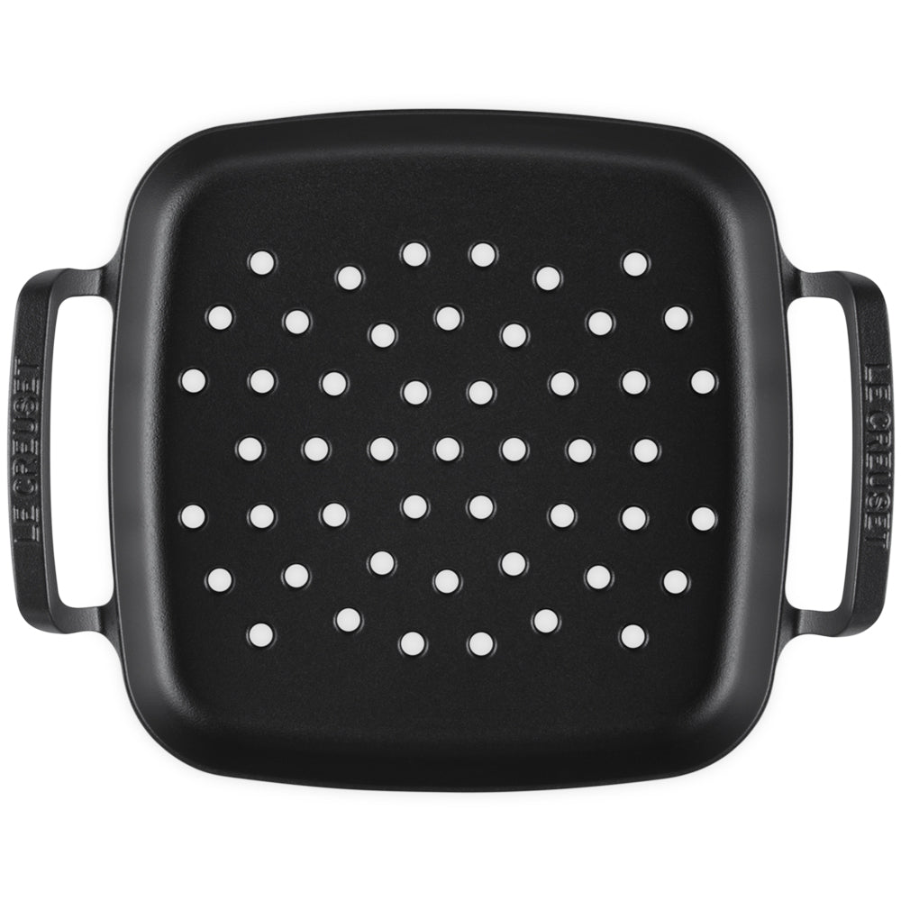 30x30 cm - Le Creuset BBQ Outdoor Grill Quadrato Forato In Ghisa