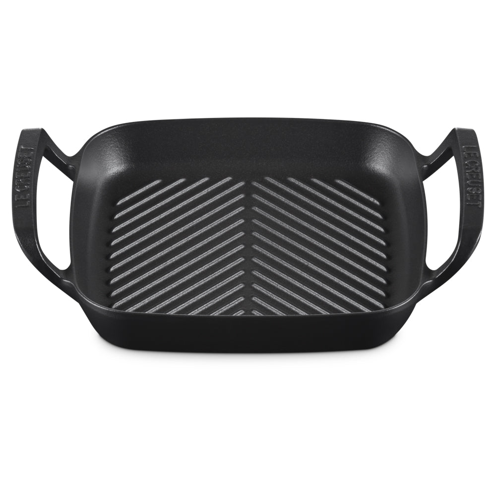 26x26 cm - Le Creuset BBQ Outdoor Grill Quadrato In Ghisa