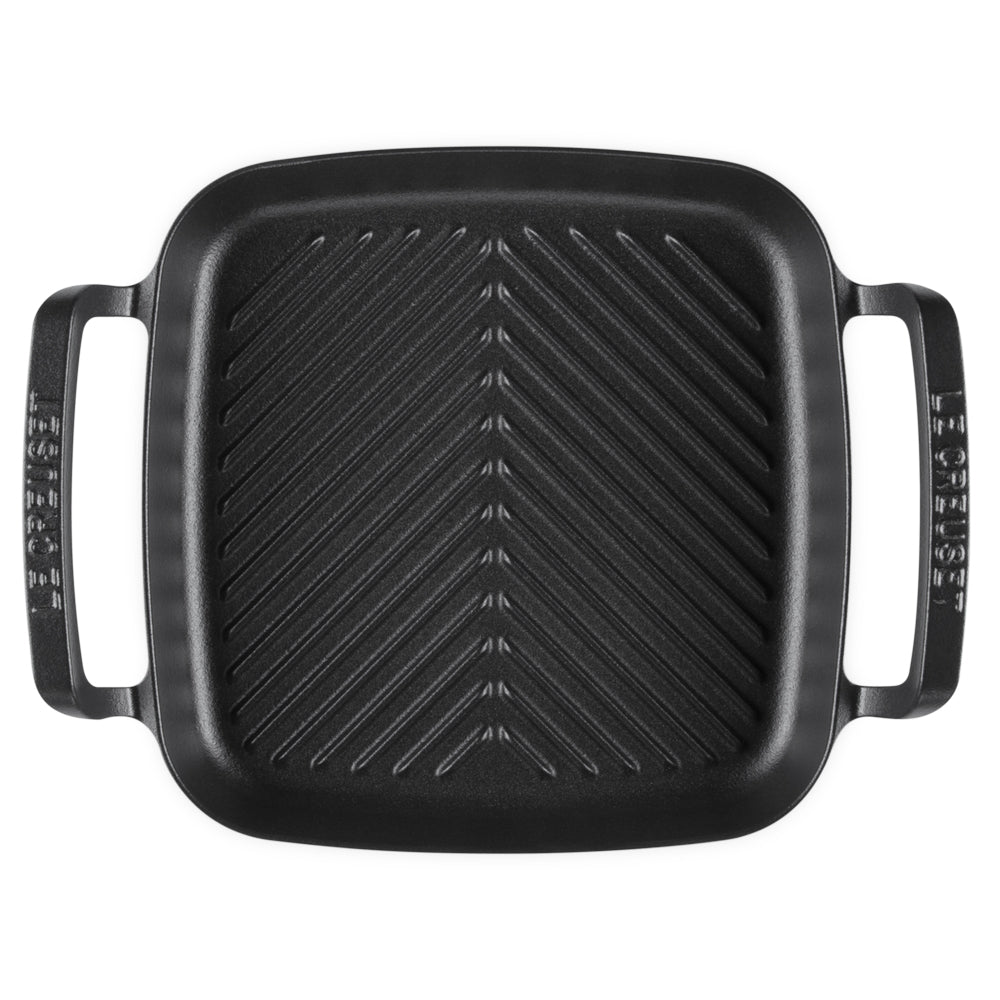26x26 cm - Le Creuset BBQ Outdoor Grill Quadrato In Ghisa