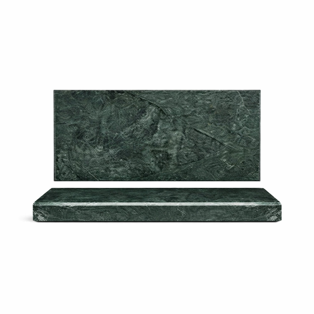 25x9 cm - Essentia Marble Piatto Presentazione Rettangolare In Marmo