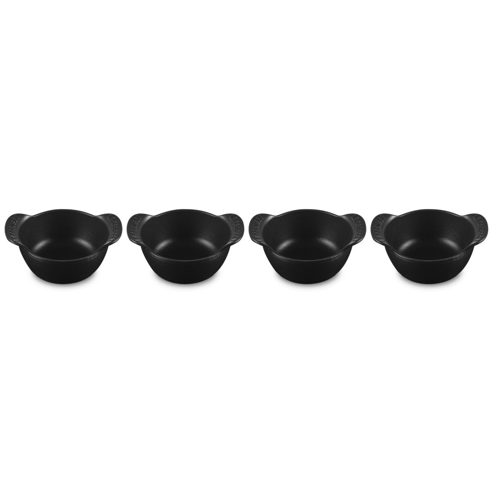 11 cm - Le Creuset Gourmand Mini Cocotte Set 4 Pz