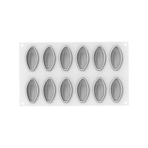 12 Forme - Silikomart Cacao 30 Stampo Dolci Frutta Realistica In Silicone Cutter Incluso