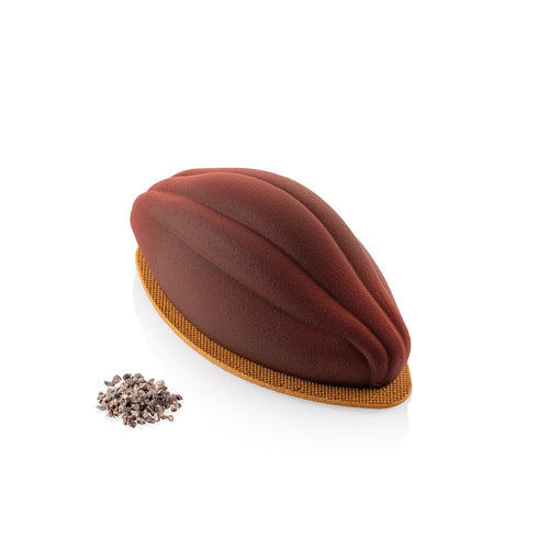 1 Forma - Silikomart Cacao 700 Stampo Dolci Frutta Realistica In Silicone Cutter Incluso