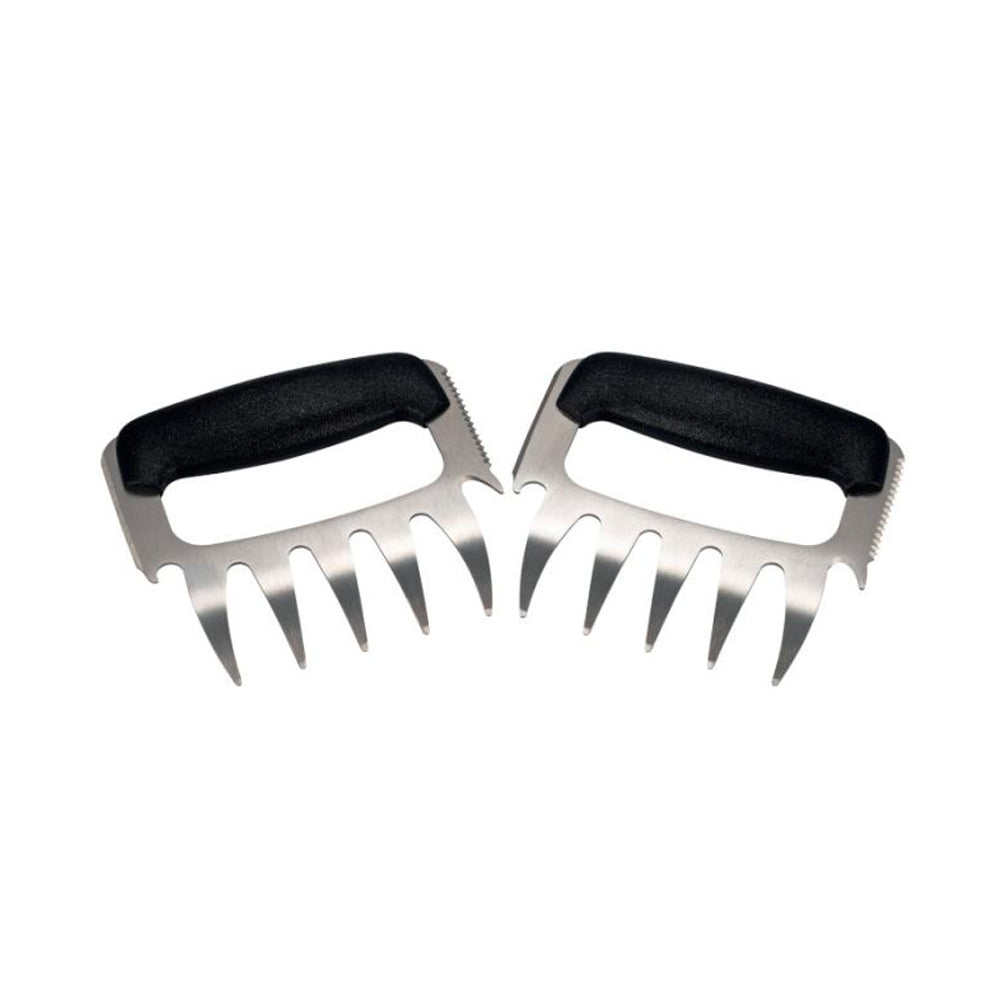 12x10.5 cm - Ilsa Artigli Per Carne In Acciaio Inox e Propilene Set 2 Pz