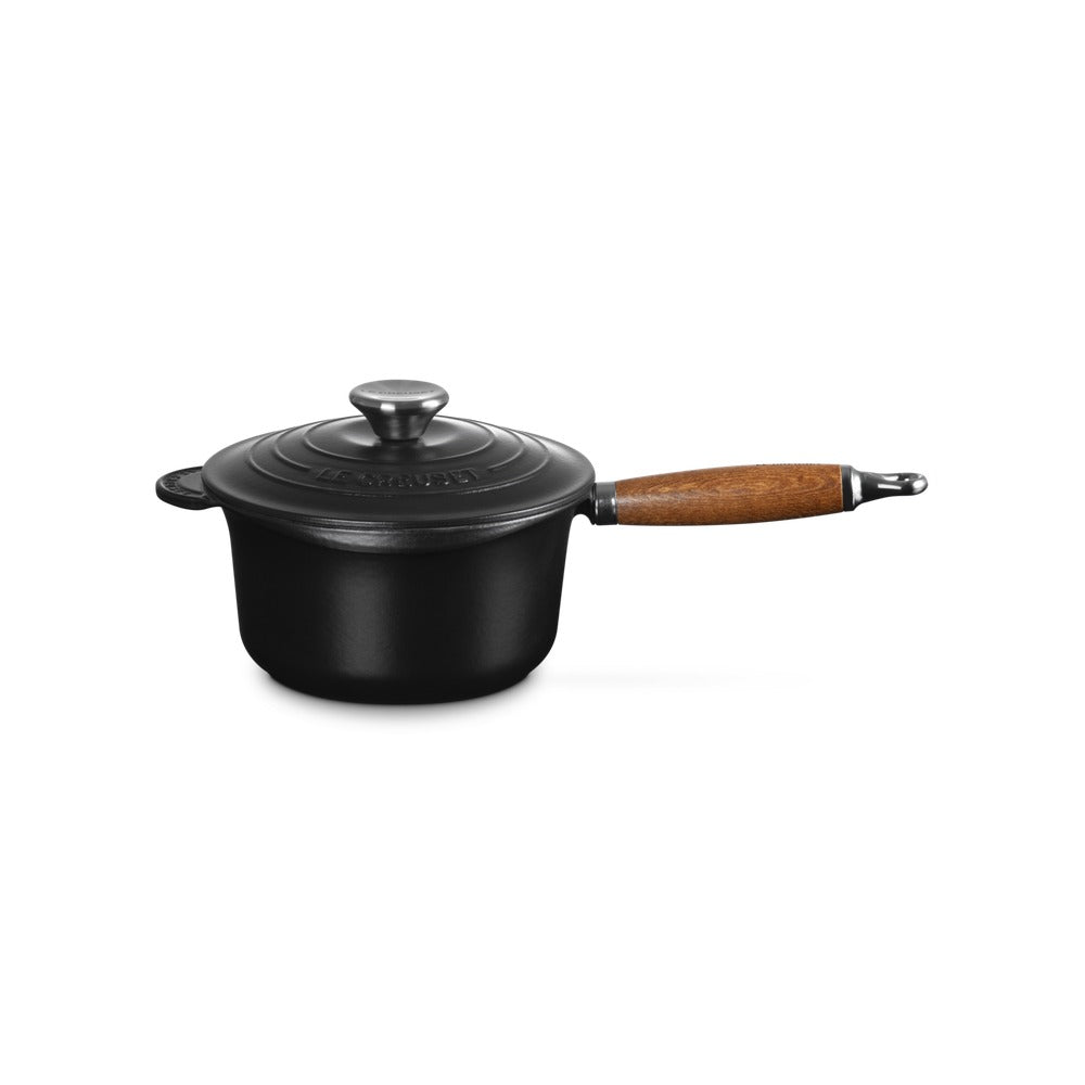 Poêlon En Fonte Le Creuset Orange 18 Cm Vintage 70's - Avec Couvercle, Super état !