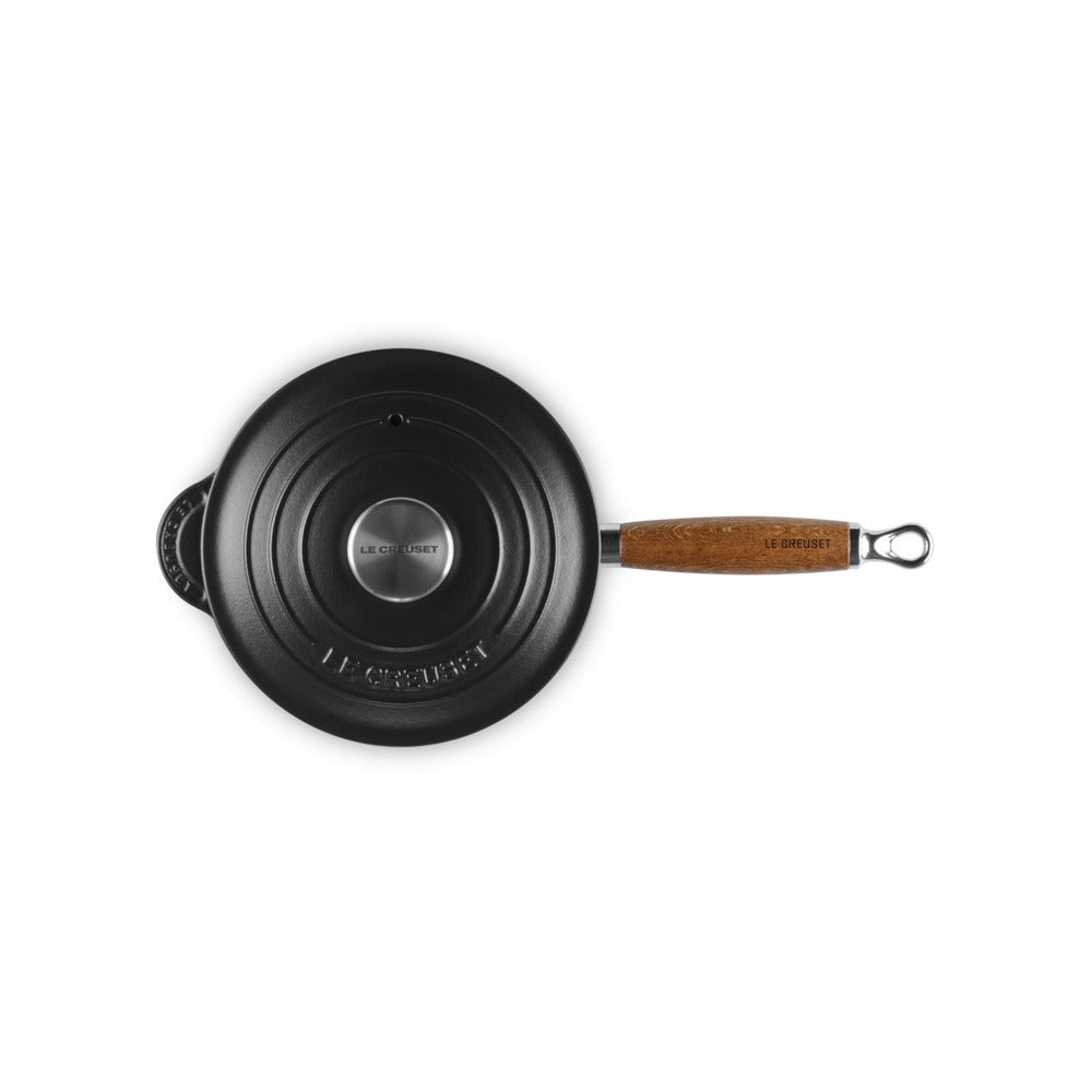 18 cm - Cast Iron Saute Pan With Long Handle