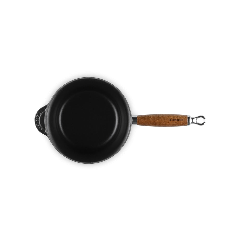 18 cm - Cast Iron Saute Pan With Long Handle