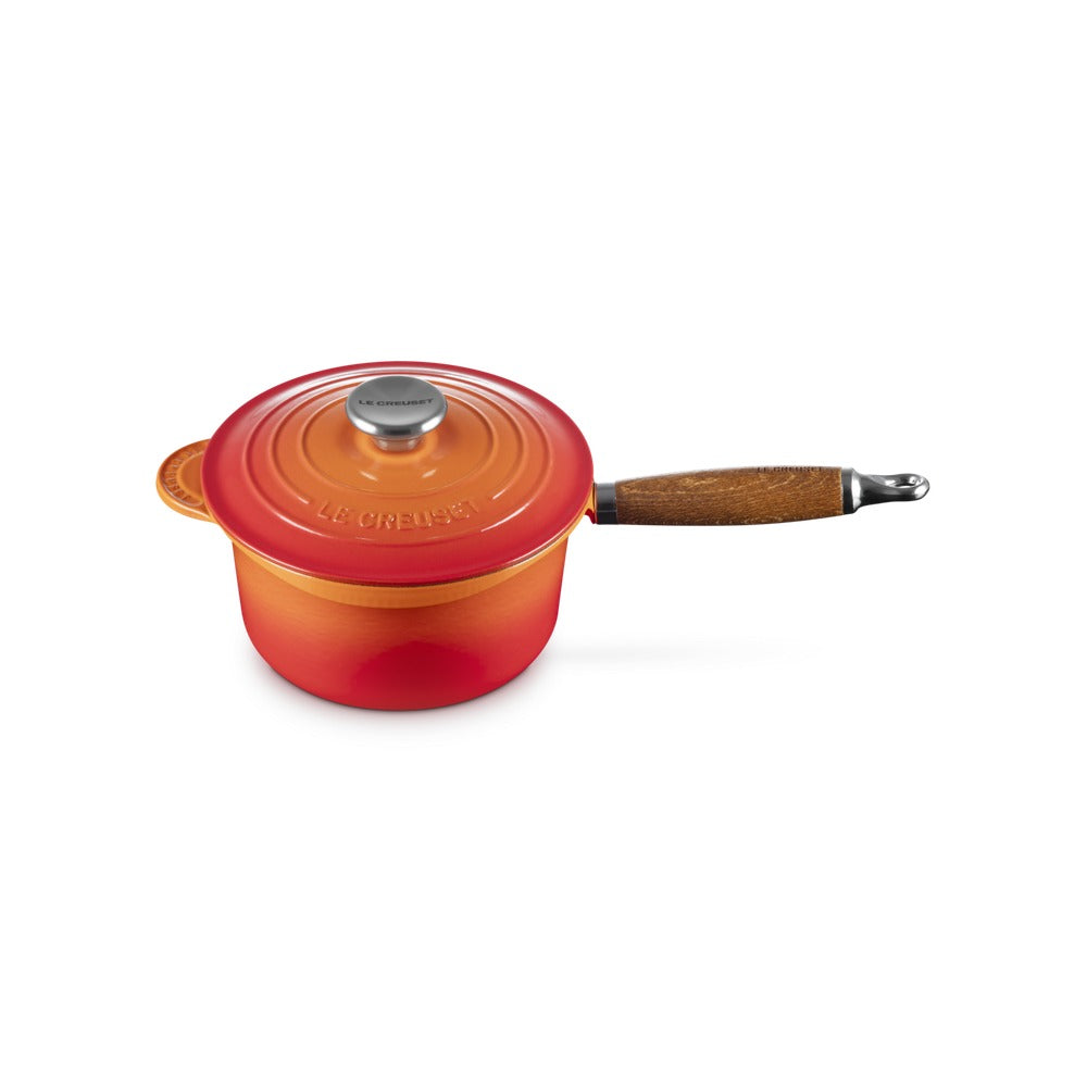 18 cm - Cast Iron Saute Pan With Long Handle