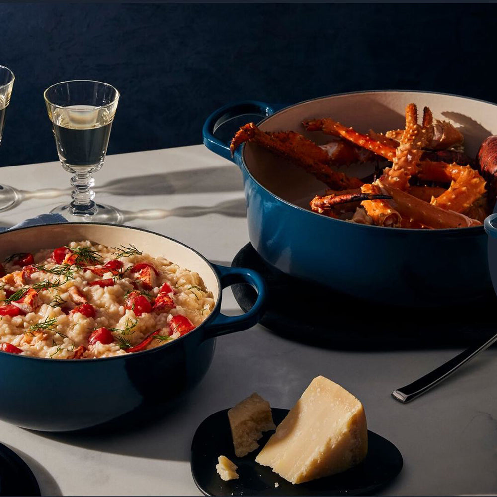 22 cm - Cocotte Evolution Ronde gietijzeren braadpan