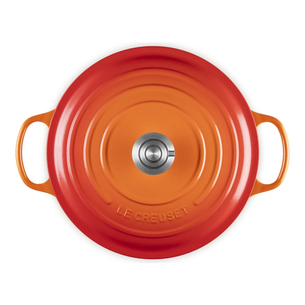 28 cm - Cocotte Evolution Casseruola Rotonda In Ghisa