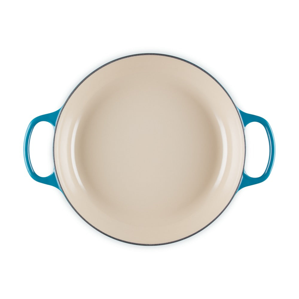 28 cm - Le Creuset Evolution Tegame Basso Rotondo In Ghisa Vetrificata