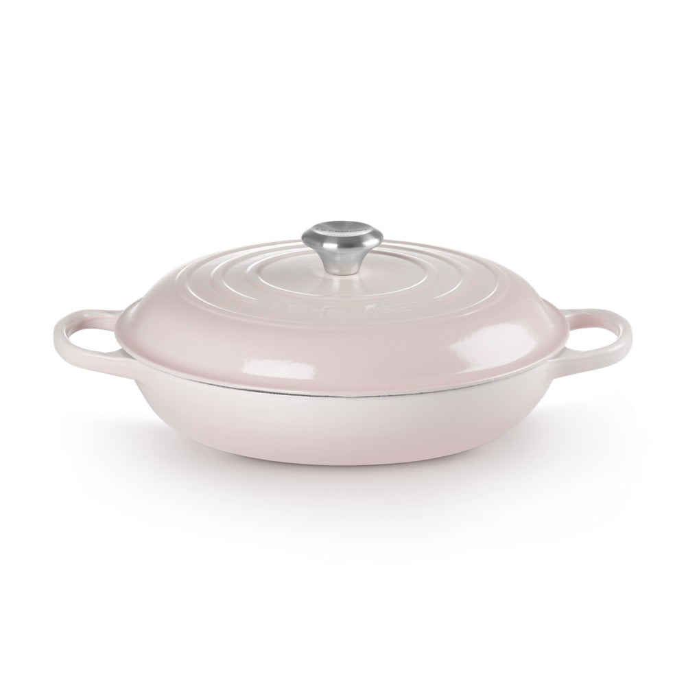 28 cm - Le Creuset Evolution Tegame Basso Rotondo In Ghisa Vetrificata