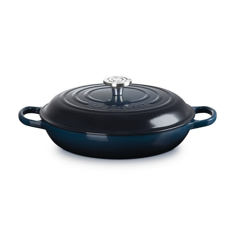 30 cm le creuset cocotte evolution tegame basso rotondo in ghisa