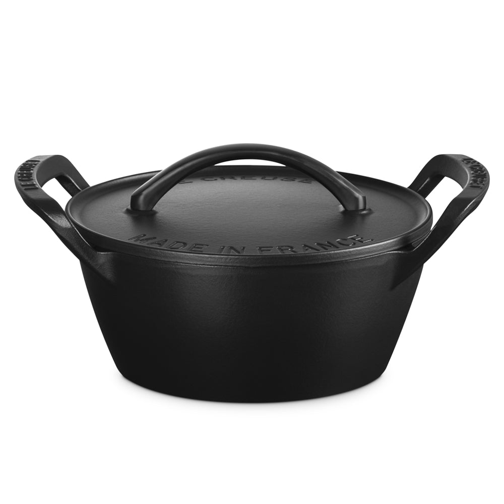 25 cm - Le Creuset BBQ Outdoor Cocotte Rotonda In Ghisa Vetrificata