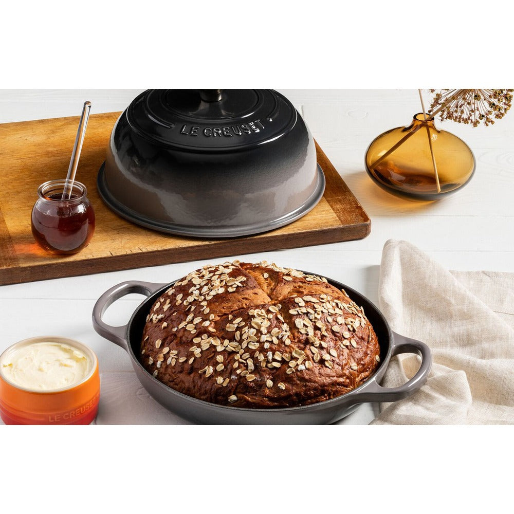 24 cm - Le Creuset Evolution Cocotte Per Pane Rotonda In Ghisa Vetrificata