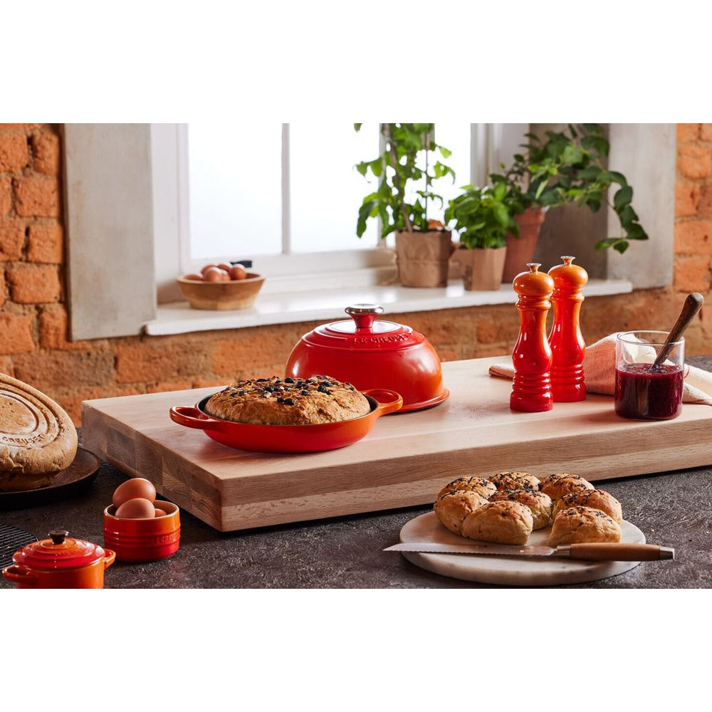 24 cm - Le Creuset Evolution Cocotte Per Pane Rotonda In Ghisa Vetrificata