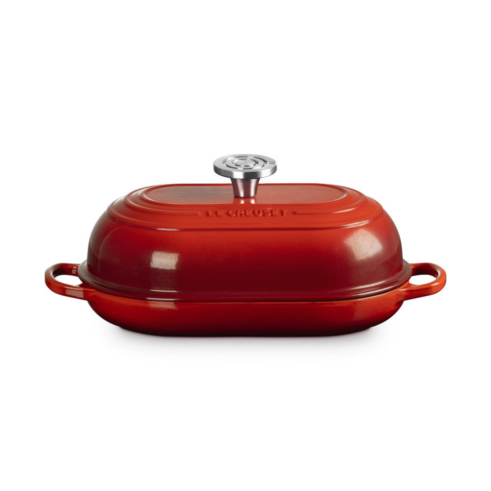 29 cm le creuset evolution cocotte per pane ovale in ghisa vetrificata