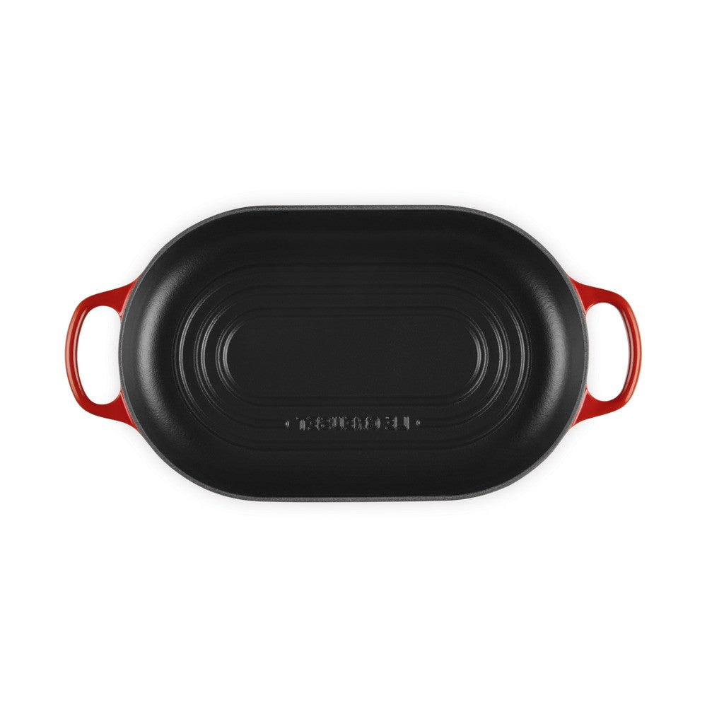 29 cm le creuset evolution cocotte per pane ovale in ghisa vetrificata