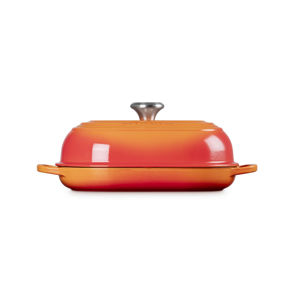 29 cm - Le Creuset Evolution Cocotte Per Pane Ovale In Ghisa Vetrificata