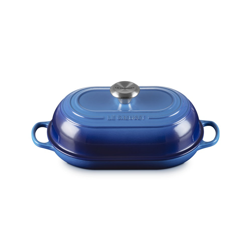 29 cm - Le Creuset Evolution Cocotte Per Pane Ovale In Ghisa Vetrificata